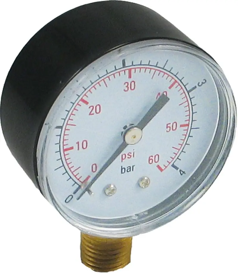 1/4-Inch Npt Side-Mount Pressure Gauge – Model 25501-000-800 1