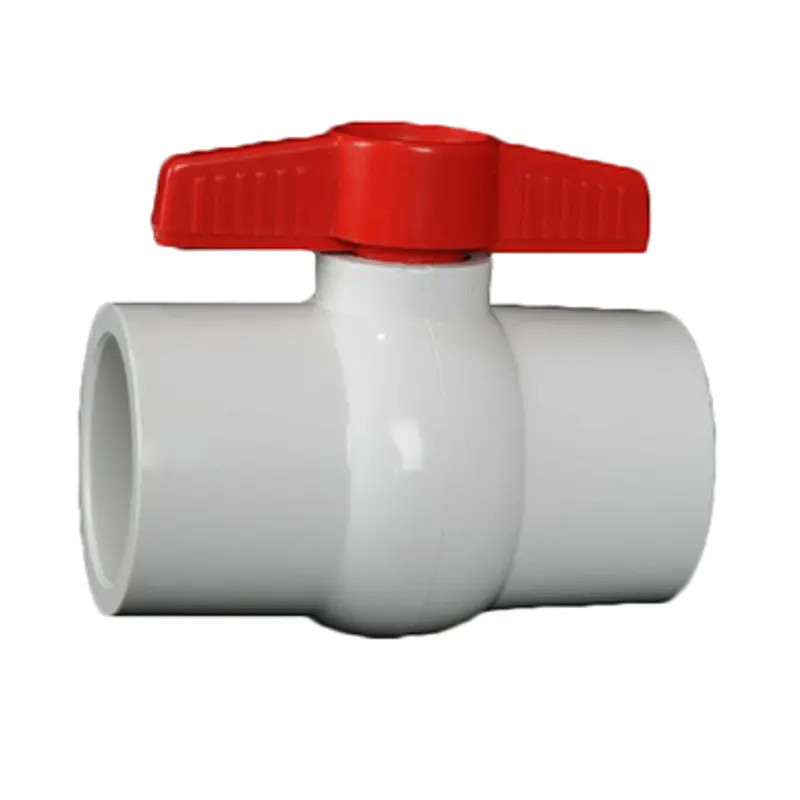 1.5-Inch Pvc Compact Ball Valve With Socket Connection | Qvc1015Ssew 1