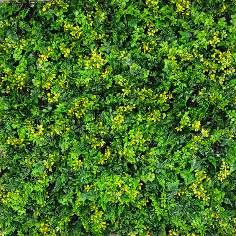 10-Pack Realistic Mixed Foliage Wall Panels – Uv-Stable Outdoor Greenery System 1
