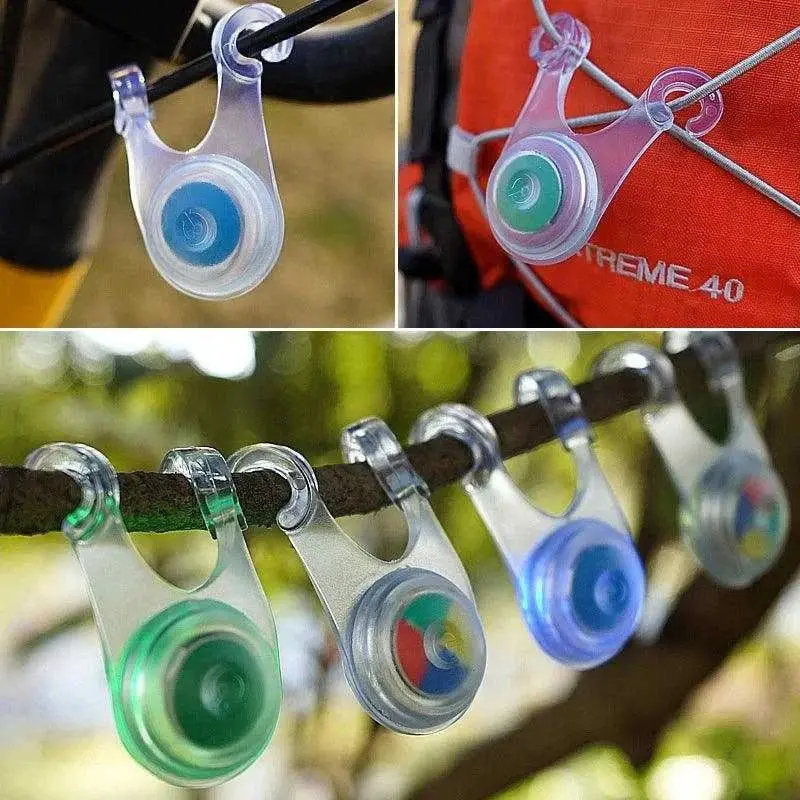 10-Pack Waterproof Led Tent Lights – Clip-On, Dimmable String Lights For Indoor & Outdoor Use 1