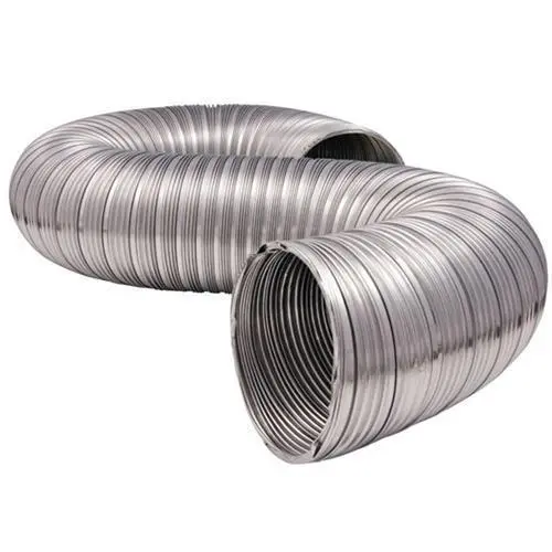 102Mm Diameter Semi-Rigid Aluminium Vent Hose – 1.5 Metres Long 1