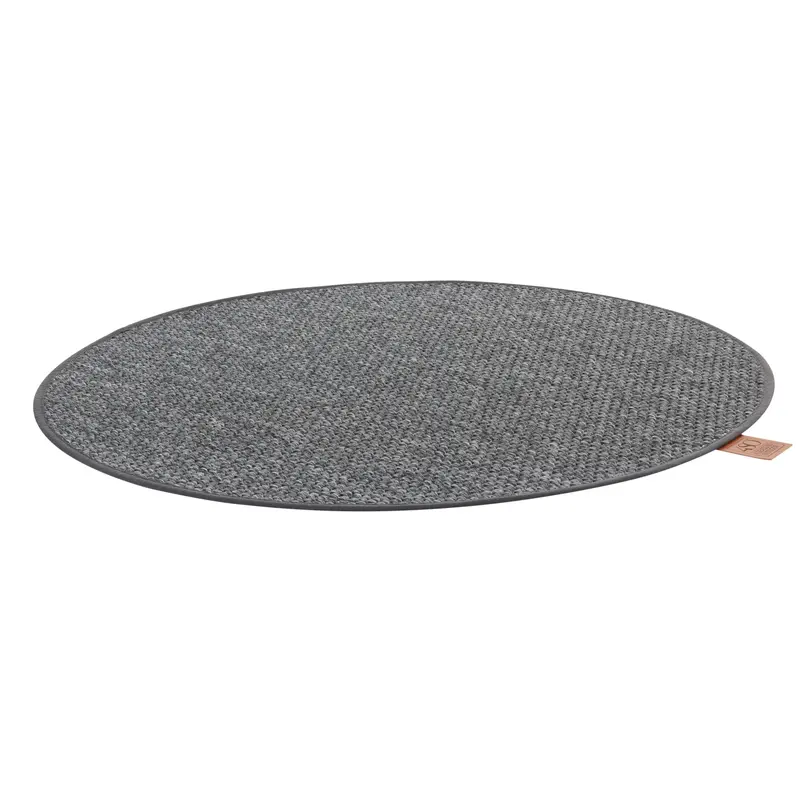 150 Cm Round Anthracite Outdoor Rug – Quick-Dry & Mildew-Resistant 1
