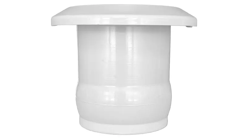 2-Inch Sch40 White Knock-In Wall Fitting 1