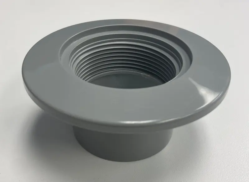 2" Insider Wall-Mount Return Fitting – Gray (1.5" Fip × 2") If002Gr 1