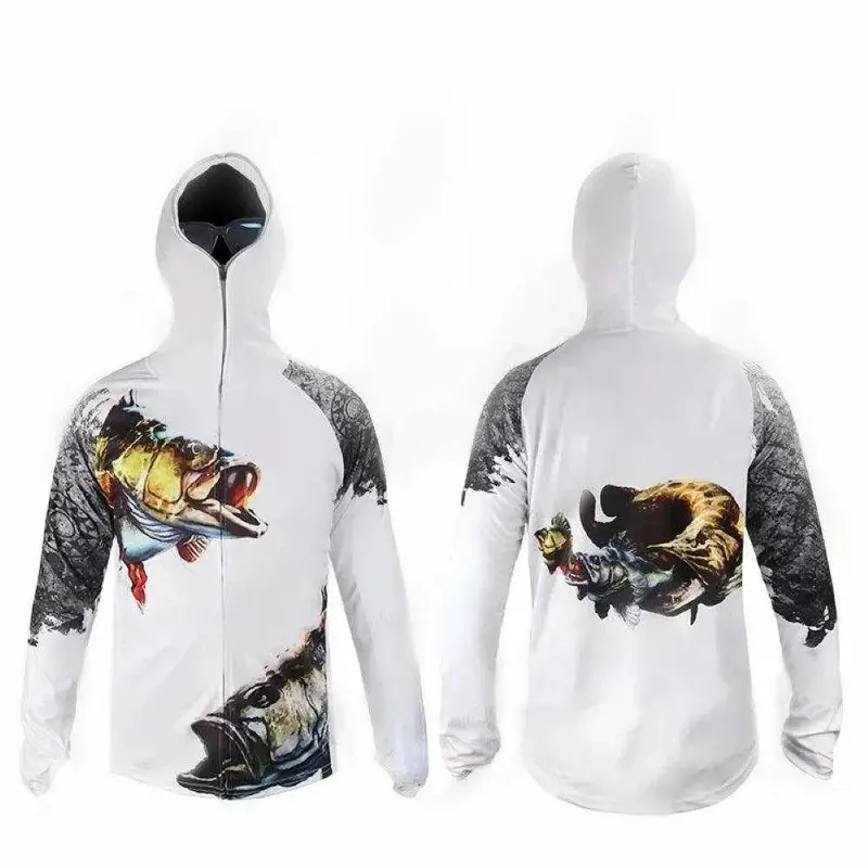 2023 Ice-Silk Fishing Hoodie – Uv-Blocking, Quick-Drying & Lightweight 1