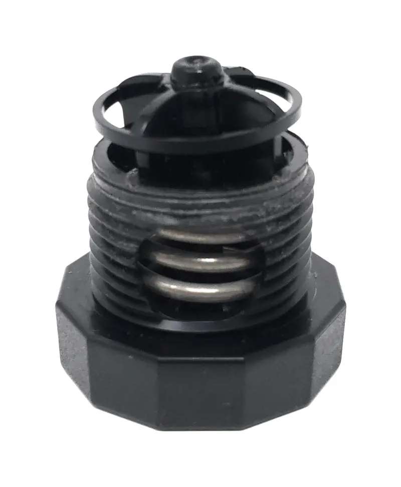 3900 Sport / Tr35P / Quattro Sport Pressure Relief Valve – Black, Part #9-100-9006 1