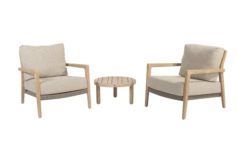 4 Seasons Outdoor Julia Relax Bistro Set – Compact Indoor-Outdoor Seating 1