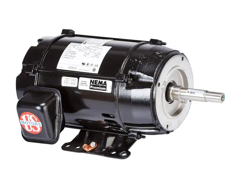5 Hp Eq Series Single-Phase Motor – 230V, Pentair 357065S 1