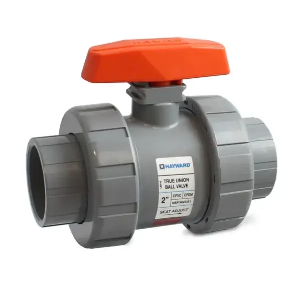 6-Inch Pvc True Union Safe-Block Ball Valve – Socket Ends, Epdm Seals | Tb1600Fe 1
