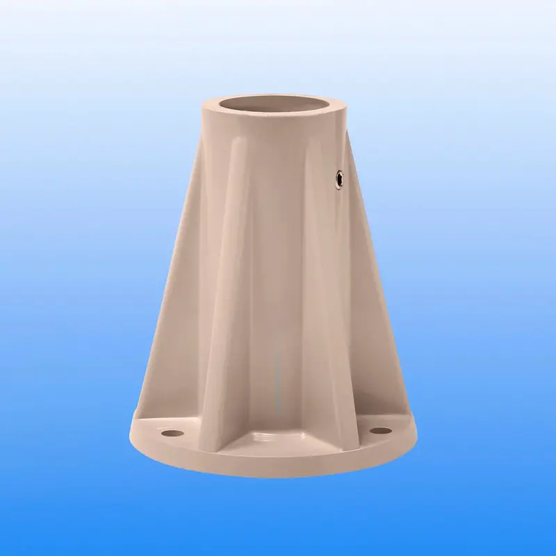 6-Inch Surface-Mount Pool & Spa Accessory Bracket – Taupe Finish For Rails & Ladders (Sb-F-T) 1