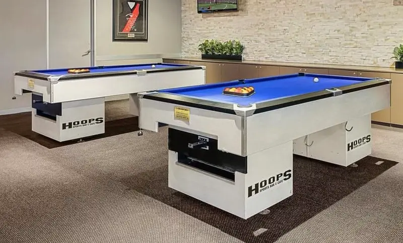 7' X 3'6" Slate Coin-Operated Ex-Pub Billiard Table – Weathered Finish 1