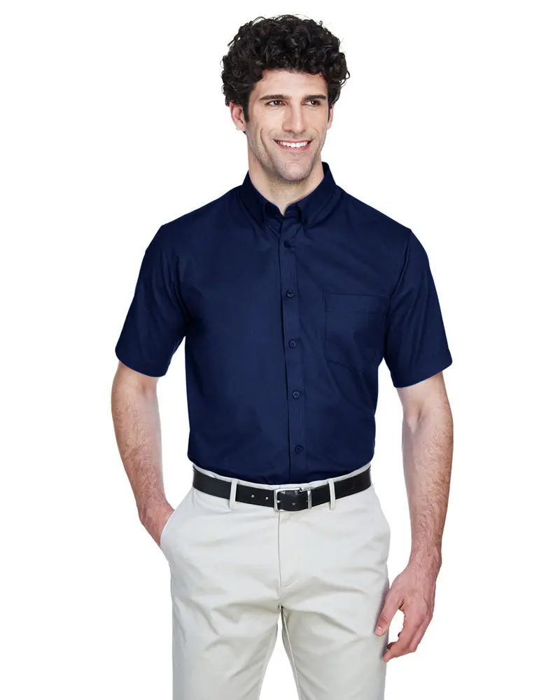88194 – Core 365 Men’S Optimum Short-Sleeve Twill Shirt 1