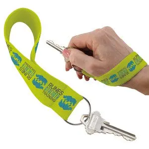 Adjustable Wrist Strap Key Holder – Comfortable Band With Secure Carabiner Clip 1