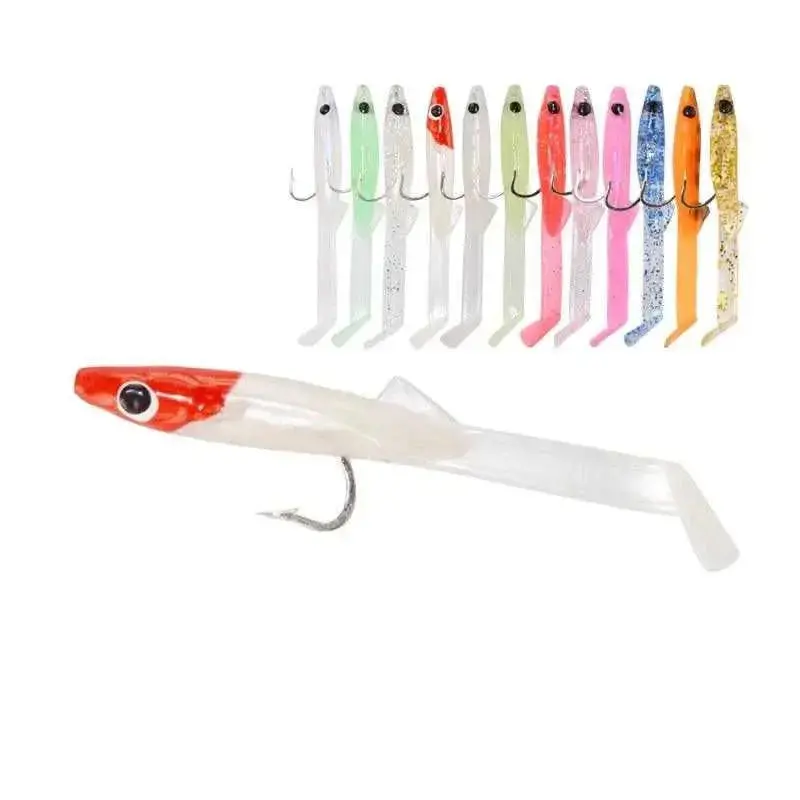 Afishlure Soft Eel Lures – 8-Pack 65Mm Lifelike Swimbaits (Raglou-Style Design) 1