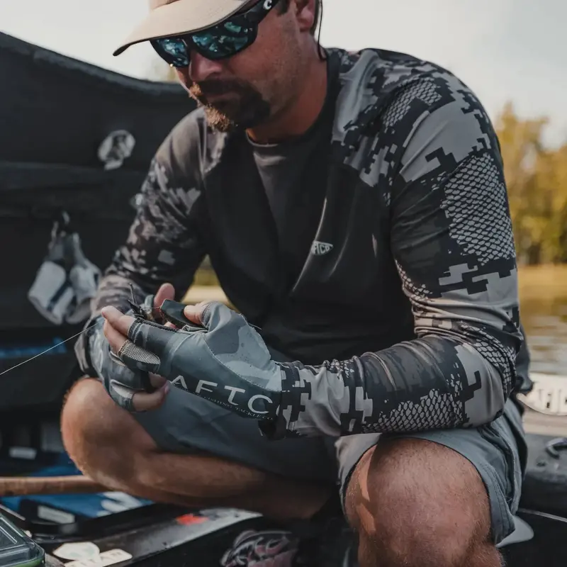 Aftco Long-Sleeve Fishing Shirt – Upf-Rated Technical Sun Protection Top 1