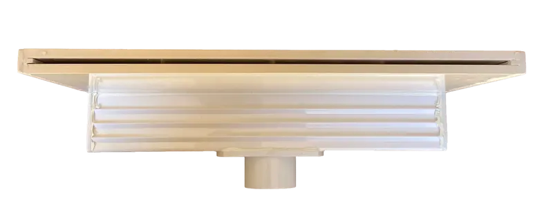 Arg 12-Inch White Acrylic Waterfall Spout – 6-Inch Lip, Bottom Outlet | Wf1206Bwh 1
