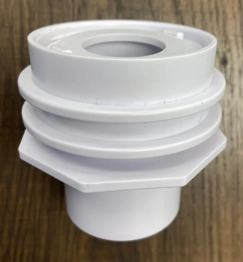 Arg White Flush-Mount Low-Profile Return Fitting – Fr00Wh 1
