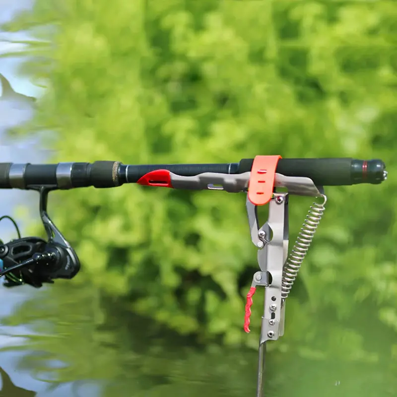Auto-Adjust Fishing Rod Holder – Hands-Free Stand For Instant Bite Detection 1