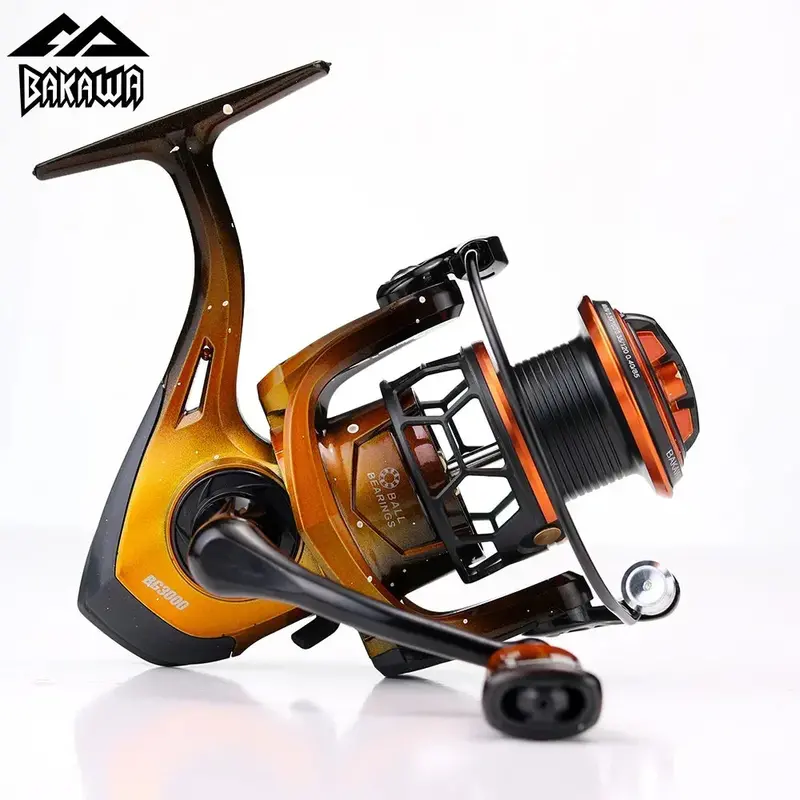 Bakawa Proxpe Heavy-Duty Spinning Reel – 15Kg Max Drag, Metal Wire Throwing Ring 1
