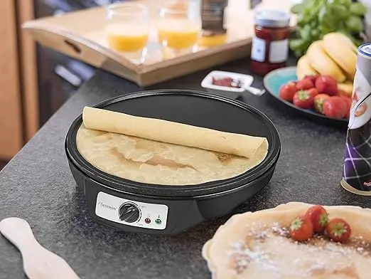 Bestron Asw602Z Metal Crepe & Waffle Iron – Multi-Function Pancake Maker 1