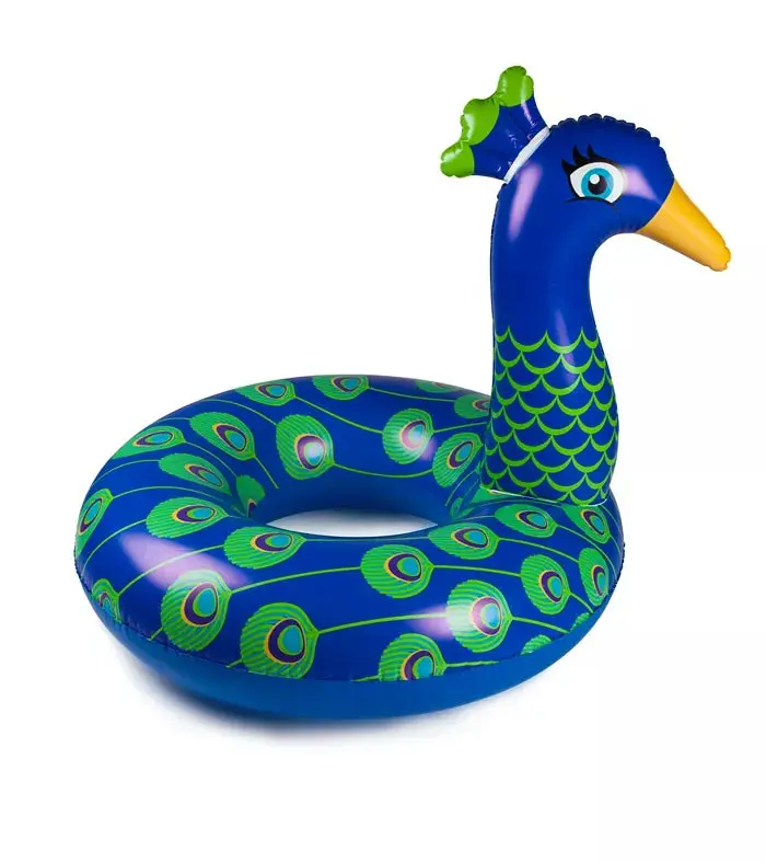 Bigmouth Giant Peacock-Inspired Inflatable Pool Float | Bmi-90-1013 1