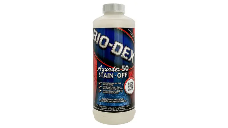 Bio-Dex Aquadex 50 Stain Off – 32 Oz Metal & Mineral Stain Remover 1