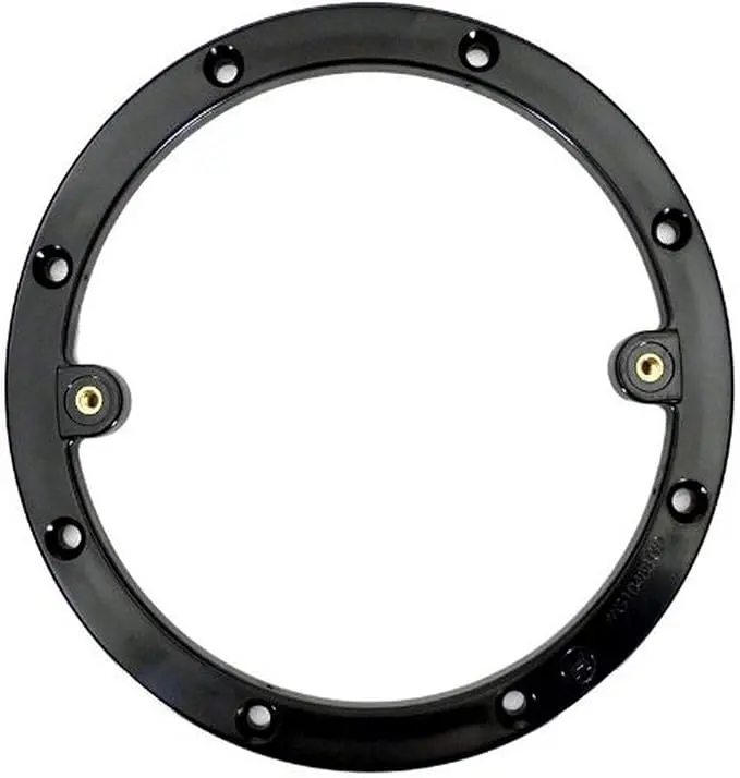 Black Vinyl Suction Ring With Integrated Inserts (Model Wgx1048Bblk) 1