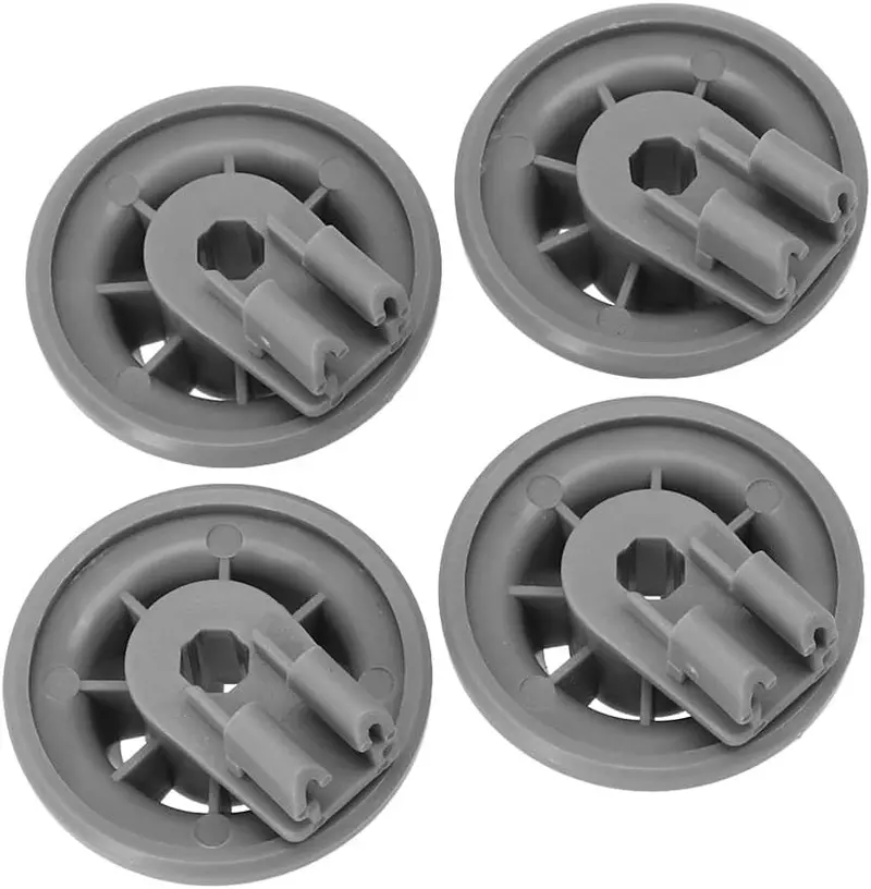 Bosch, Siemens, Neff & Beko Dishwasher Lower Rack Wheel Set – 4-Pack (611475 / 165314 / 00611475) 1