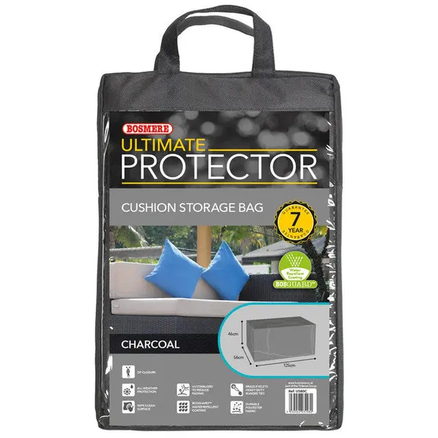 Bosmere Ultimate Protector Cushion Storage Bag – 125 X 56 X 46Cm Waterproof Organiser For Outdoor Pillows 1