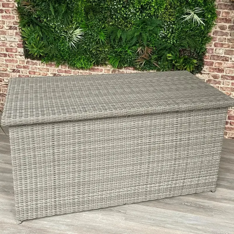 Bowness Vila Outdoor Storage Box – Lockable Weatherproof Garden Bench With Hidden Compartment 1