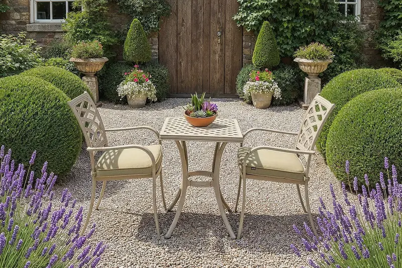 Buxton Cast Aluminium Bistro Set | Hartman 1