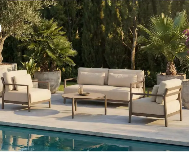 Capresi Lounge Set With Vic Coffee Table – Modern Outdoor Living | 4 Seasons Outdoor 1