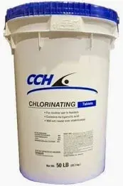 Cch Cal-Hypo 2-5/8-Inch Chlorine Tablets – 50 Lb Bucket (23220) 1