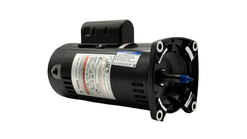 Century Sq1152 1.5 Hp, 230V Open-Drip-Proof Square Flange Pool Pump Motor 1