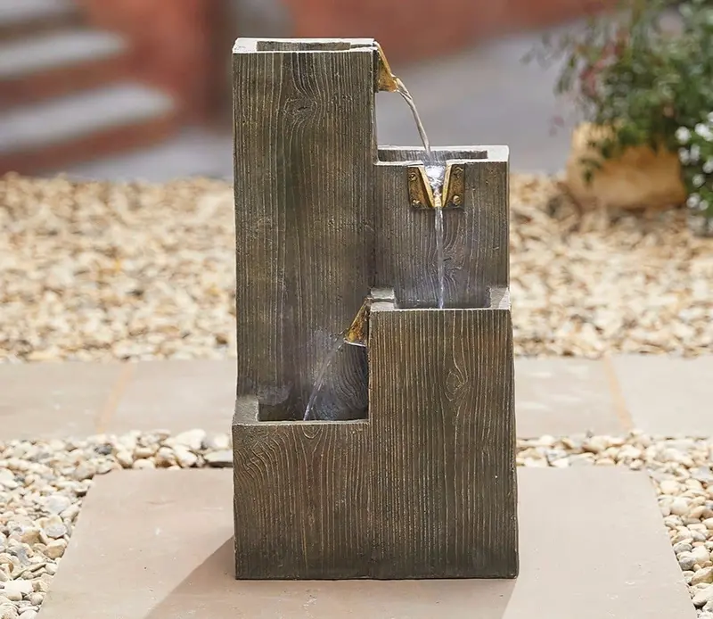 Coastal Sleepers Garden Water Feature With Pump – Plug-And-Play Design 1