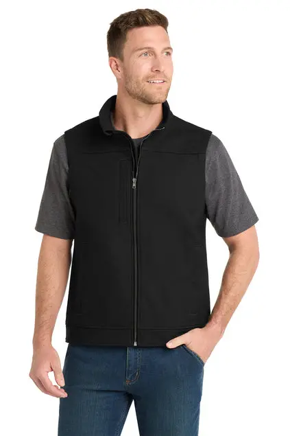 Cornerstone Duck-Bonded Soft Shell Vest – Embroidered 1