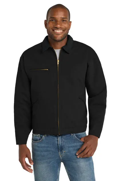 Cornerstone Tall Duck Cloth Work Jacket – Embroidered 1