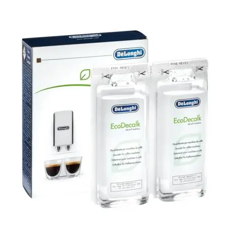 De’Longhi Ecodecalk Descaling Solution – 100Ml × 2 Pack For Espresso Machines And Coffee Makers 1