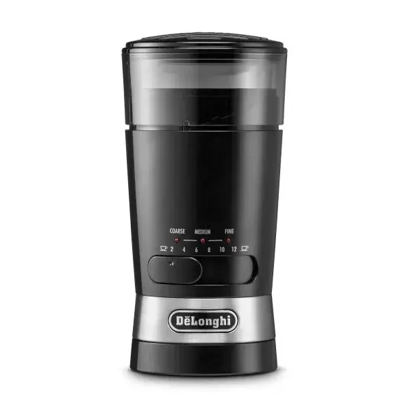De’Longhi Kg210 Stainless Steel Blade Coffee Grinder – Compact, Adjustable Coarseness 1