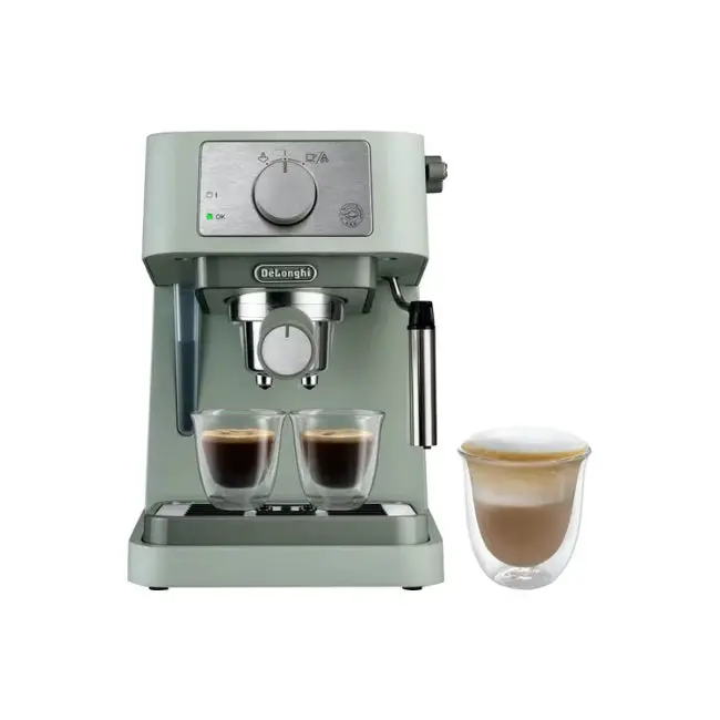 Delonghi Stilosa Manual Espresso Machine – Green Ec260.Gr 1