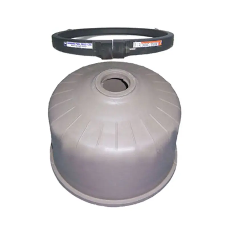 Dex7220B3C Hayward Platinum-Finish Filter Head With Clamp 1