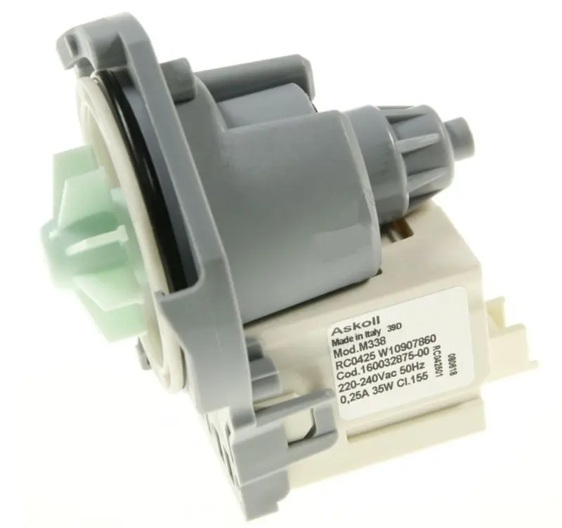 Dishwasher Drain Pump Replacement For Whirlpool, Hotpoint & Indesit – Model C00386526 1