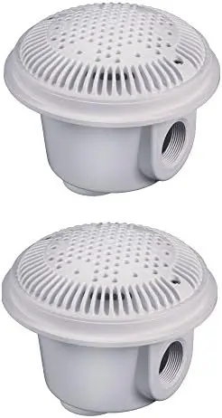 Dual-Port 1.5-Inch Suction Outlet With White Trim | Wg1048Avpak2 1