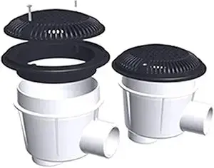 Dual-Port 2-Inch Suction Outlet With Black Cover | Wg1154Sblkpak2 1