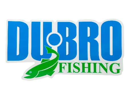 Dubro Fishing Premium Vinyl Decal (5" X 2.75") – Weather-Resistant Branding Sticker 1