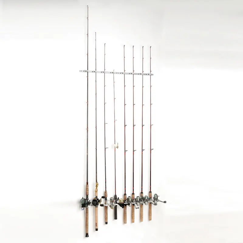 Dubro Trac-A-Rod Plus – Fully Adjustable Wall Or Ceiling Fishing Rod Storage Rack 1