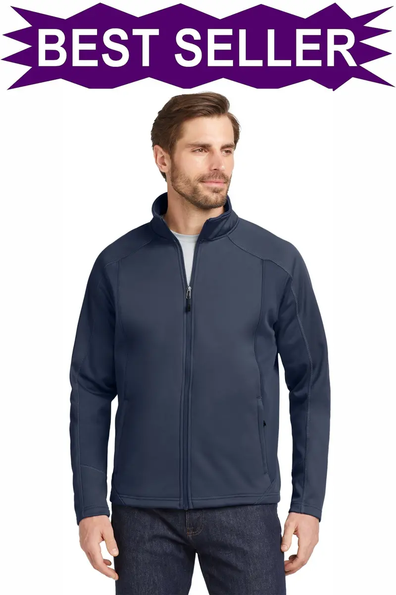 Eddie Bauer Trail Soft Shell Jacket – Men’S Embroidered Hiking Layer – Eb542 1