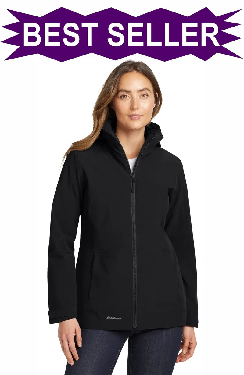 Eddie Bauer Women'S Embroidered Weatheredge 3-In-1 Jacket (Style Eb657) 1