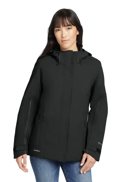 Eddie Bauer Women'S Embroidered Weatheredge Plus Insulated Jacket (Style Eb555) 1