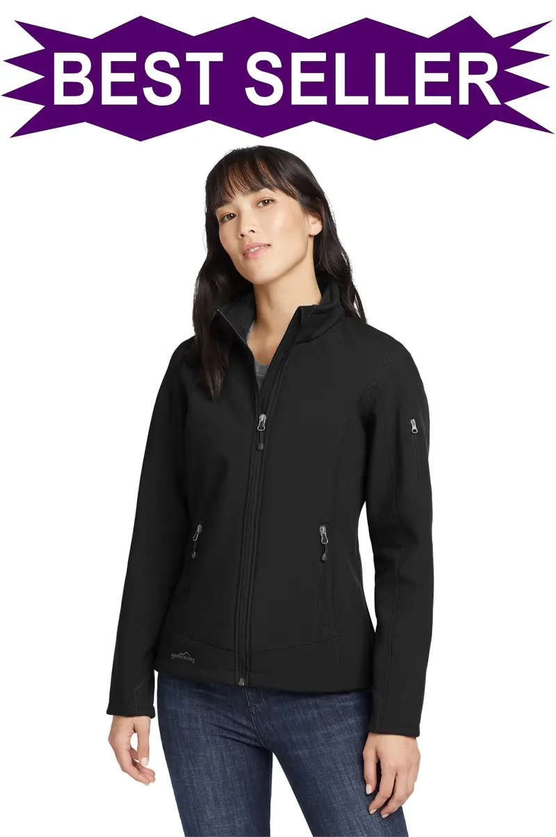 Eddie Bauer Women'S Rugged Ripstop Soft Shell Jacket With Embroidery (Eb535) 1